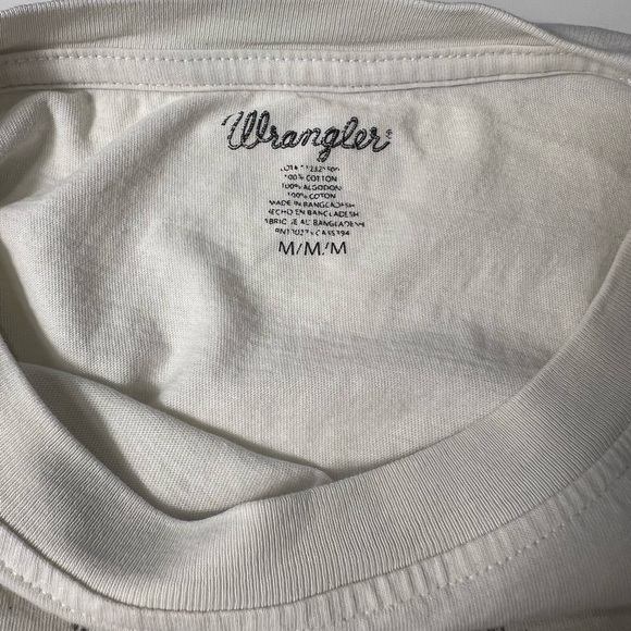 ✨Wrangler Medium Rock 'N Rose Rodeo Long Sleeve Shirt cream - Picture 7 of 10